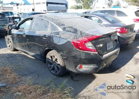 2020 Honda Civic Sport z USA, uszkodzony, nr VIN 2HGFC2F86LH506346